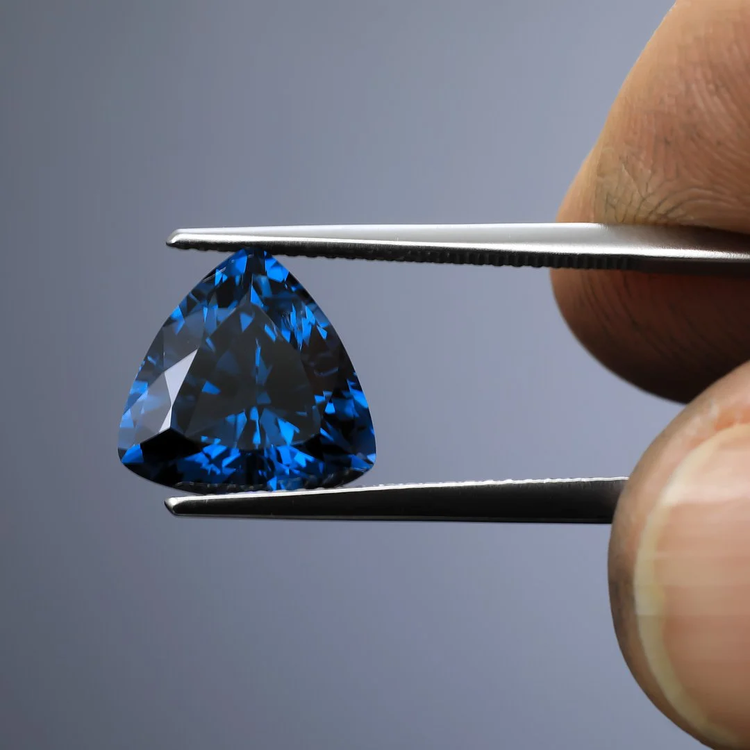 Burmese Blue Spinel - Trillion - 5.21ct