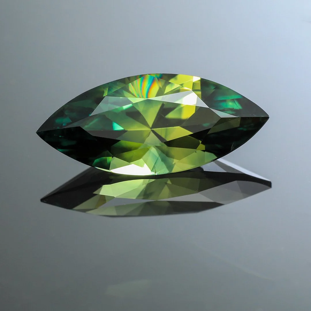 Australian Parti Sapphire - Marquise - 4.15ct
