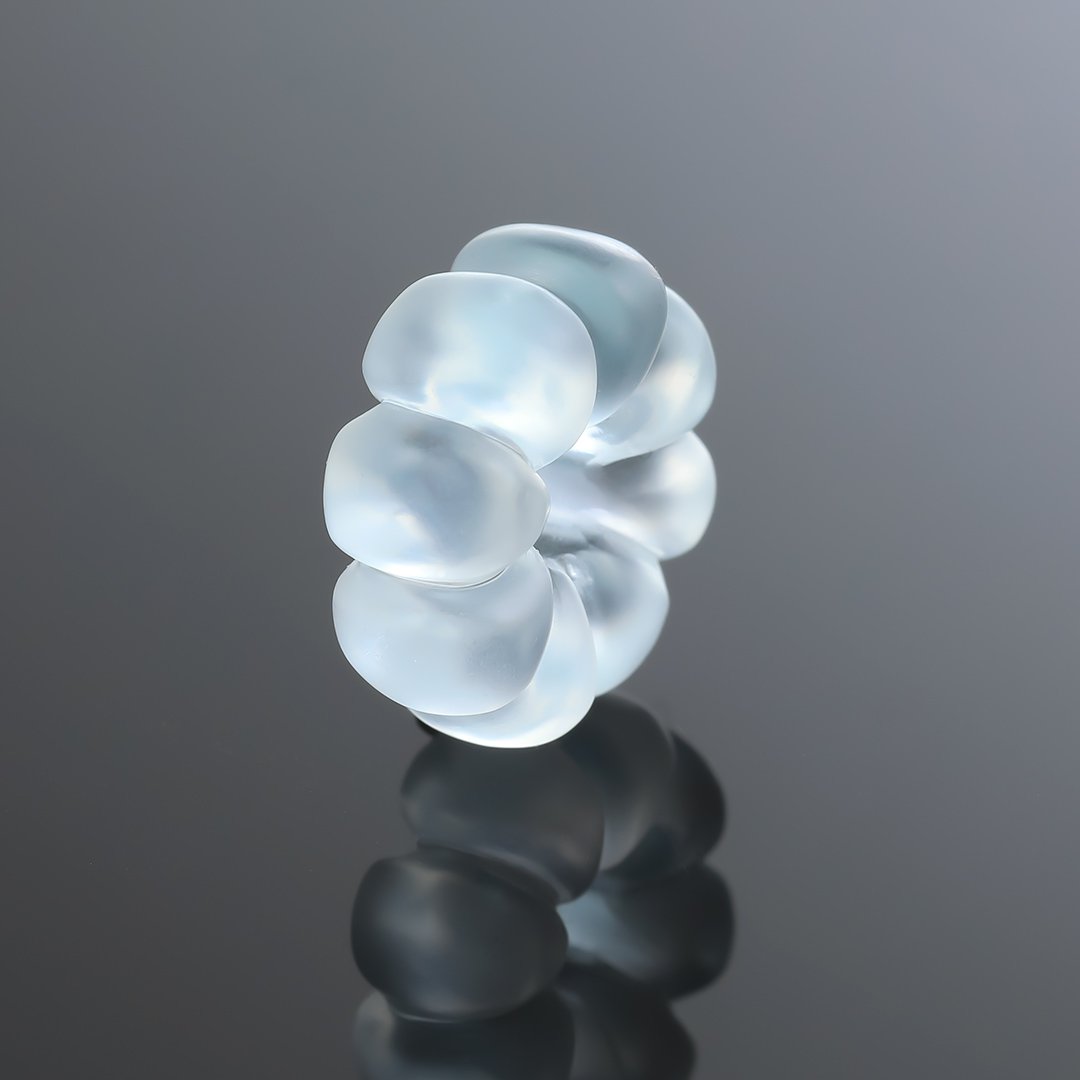 Bespoke Gems - Natural Blue Topaz - Flower From Heaven - 14.64ct by Doug Menadue