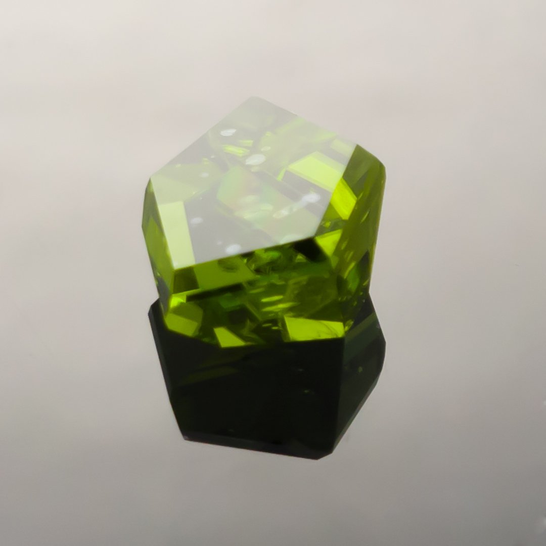 Peridot - Freeform - Milky Way - 3.12ct