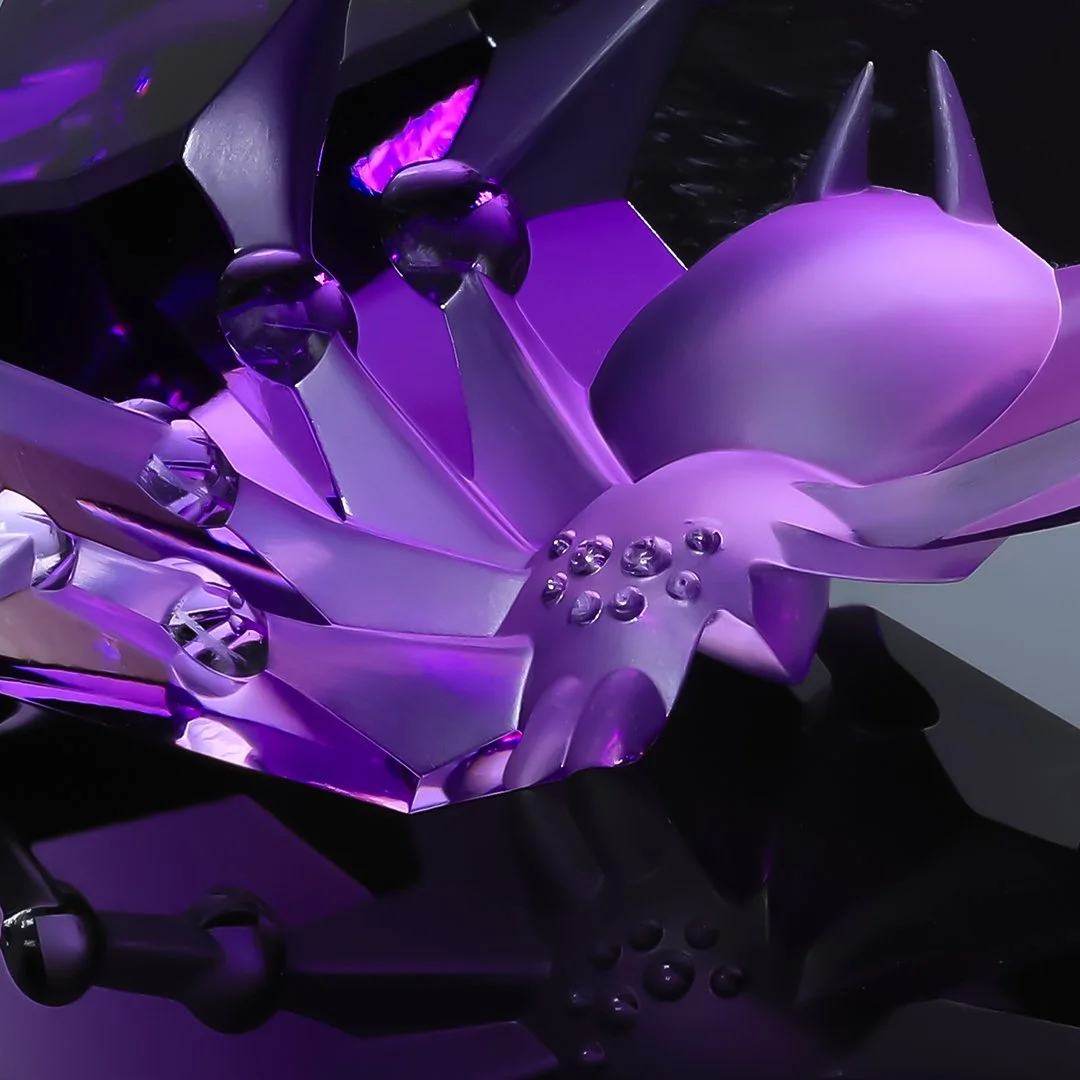 Brazilian Amethyst - Phase Spider - 90.11ct