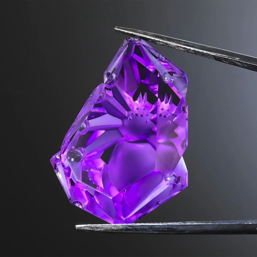 Brazilian Amethyst - The Huntsman - 88ct