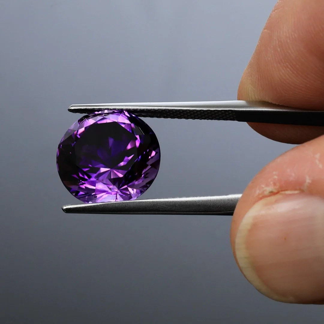 Australian Binbee Amethyst - Supernova Round - 7.81ct