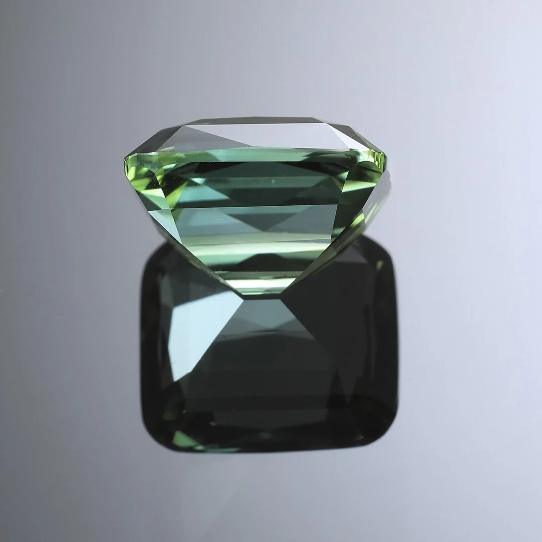 Brazilian Green Tourmaline - Rectangle Cushion - 6.29ct