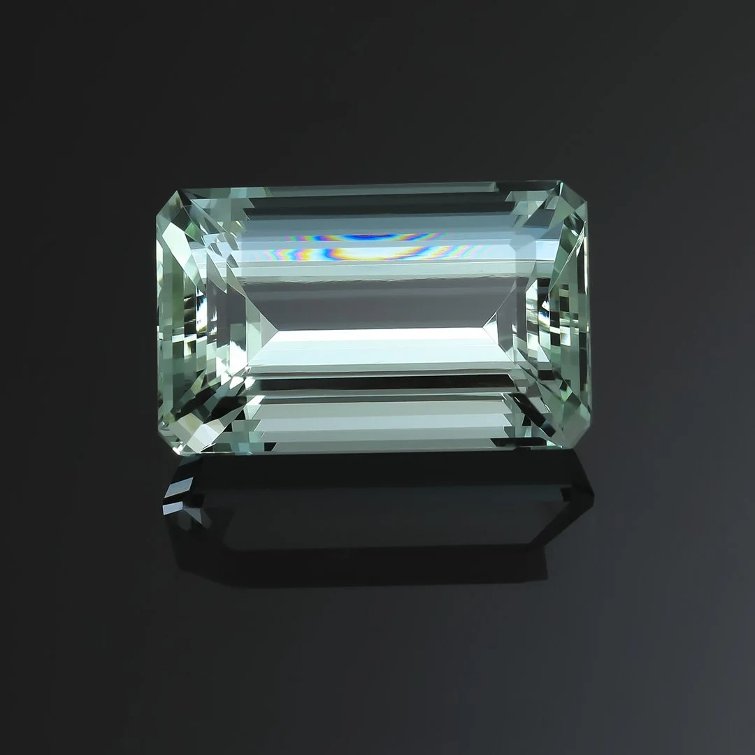 Indian Seafoam Green Beryl - Emerald Cut - 18.95ct