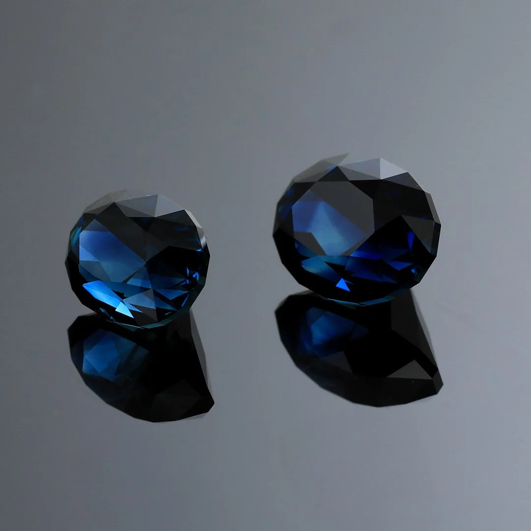 Oberon Sapphires - Supernova Ovals - 2.6ct, 3.44ct