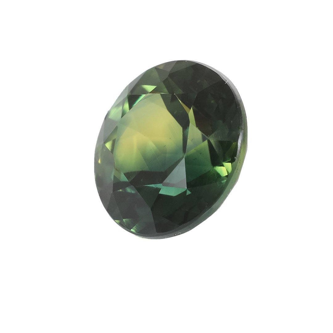 Bespoke Gems - Australian Parti Sapphire - Round Brilliant - 1.31ct