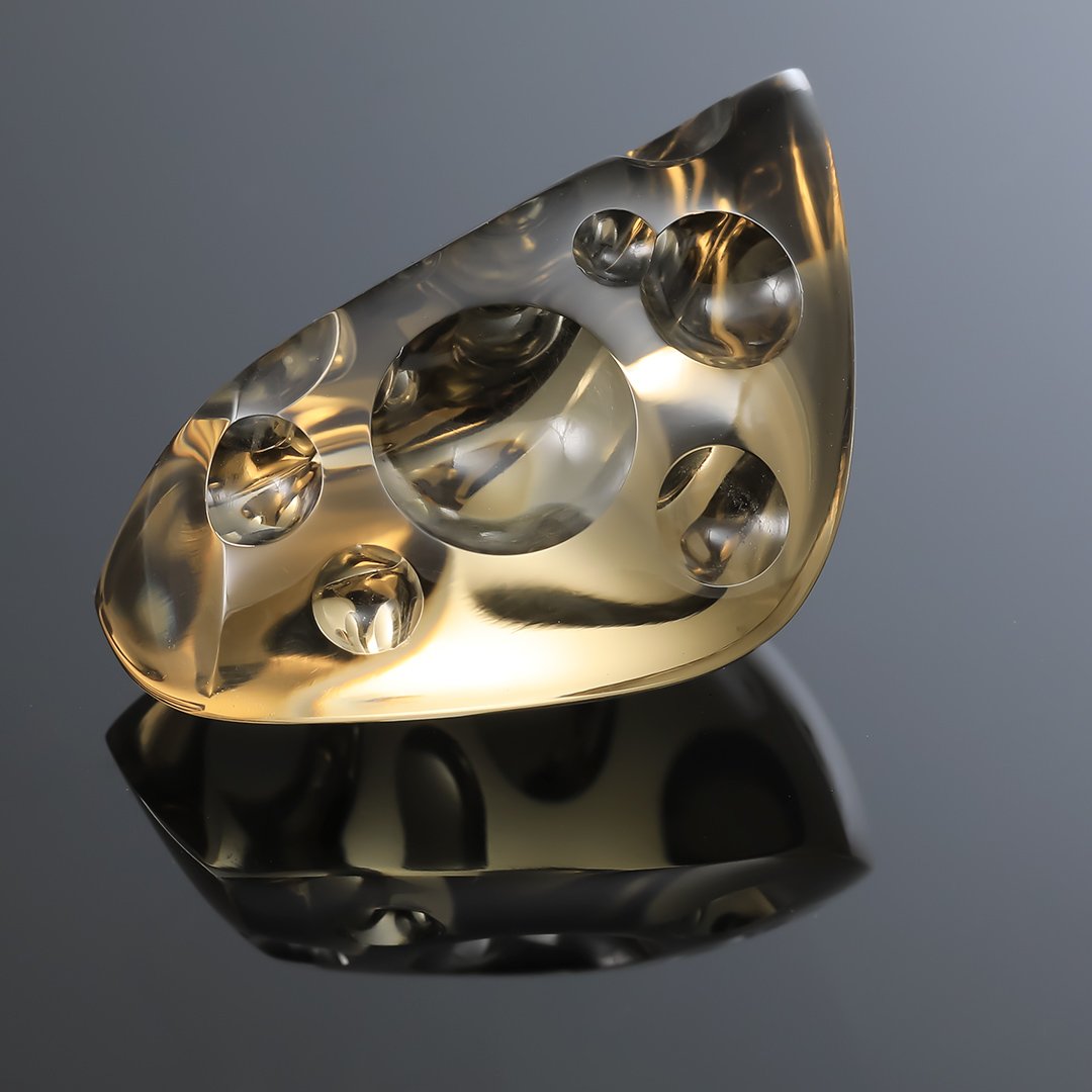 Smoky Quartz - Innerscape - 39.06ct by Doug Menadue, Sydney Australia