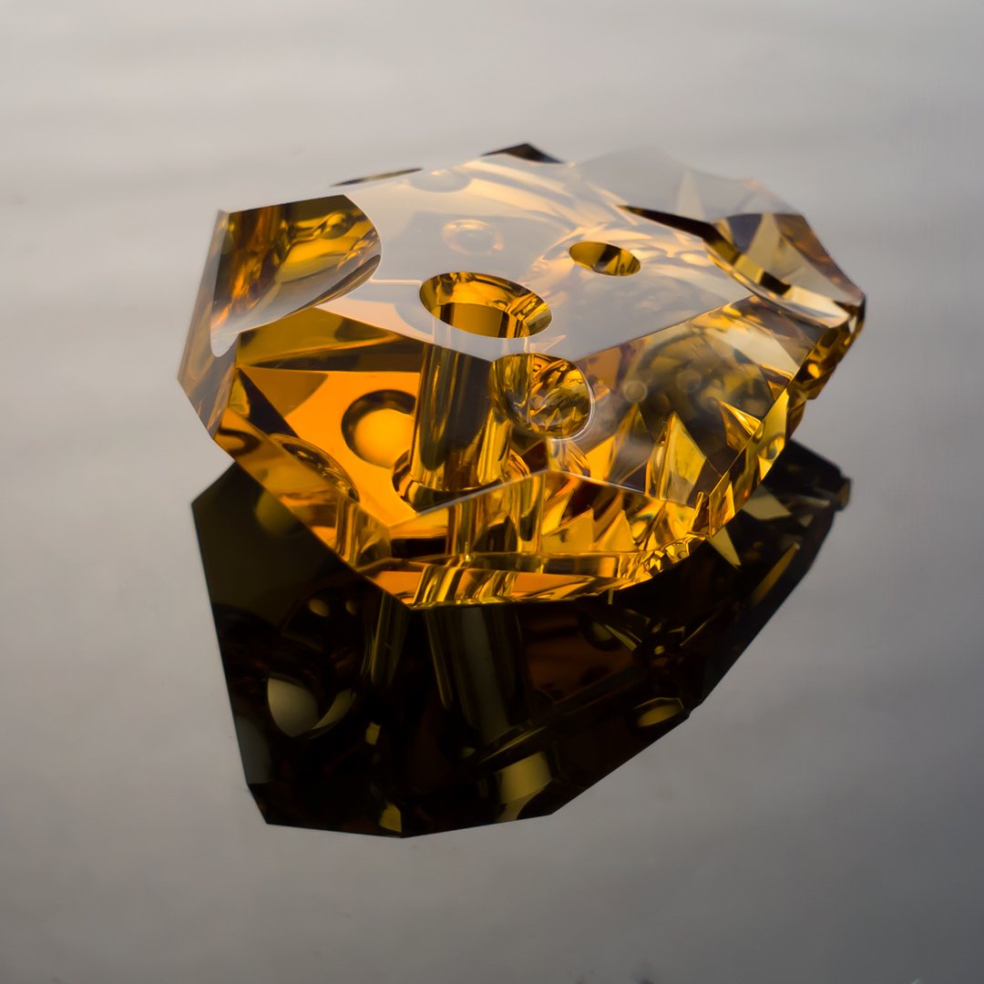 Bespoke Gems - Citrine - Psychonaut VI - Saturn Returning - 85.29ct by Doug Menadue