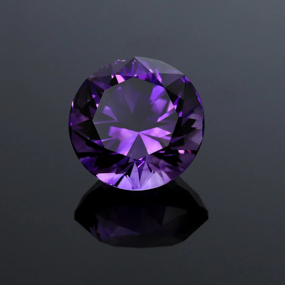 Australian Binbee Amethyst - Supernova Round - 7.81ct
