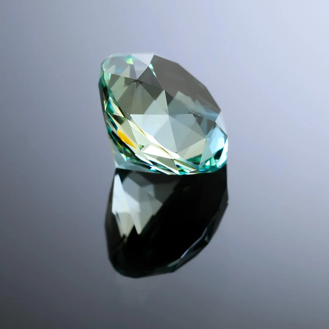 Australian O'Briens Creek Natural Green Topaz - Supernova Round - 19.85ct