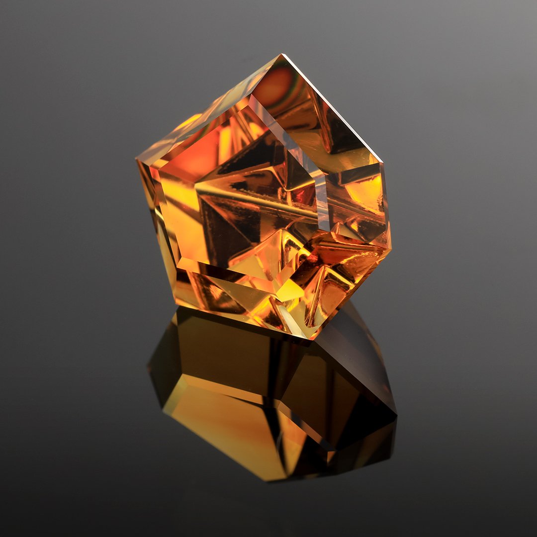 Citrine - Innerscape - 14.45ct by Doug Menadue, Sydney