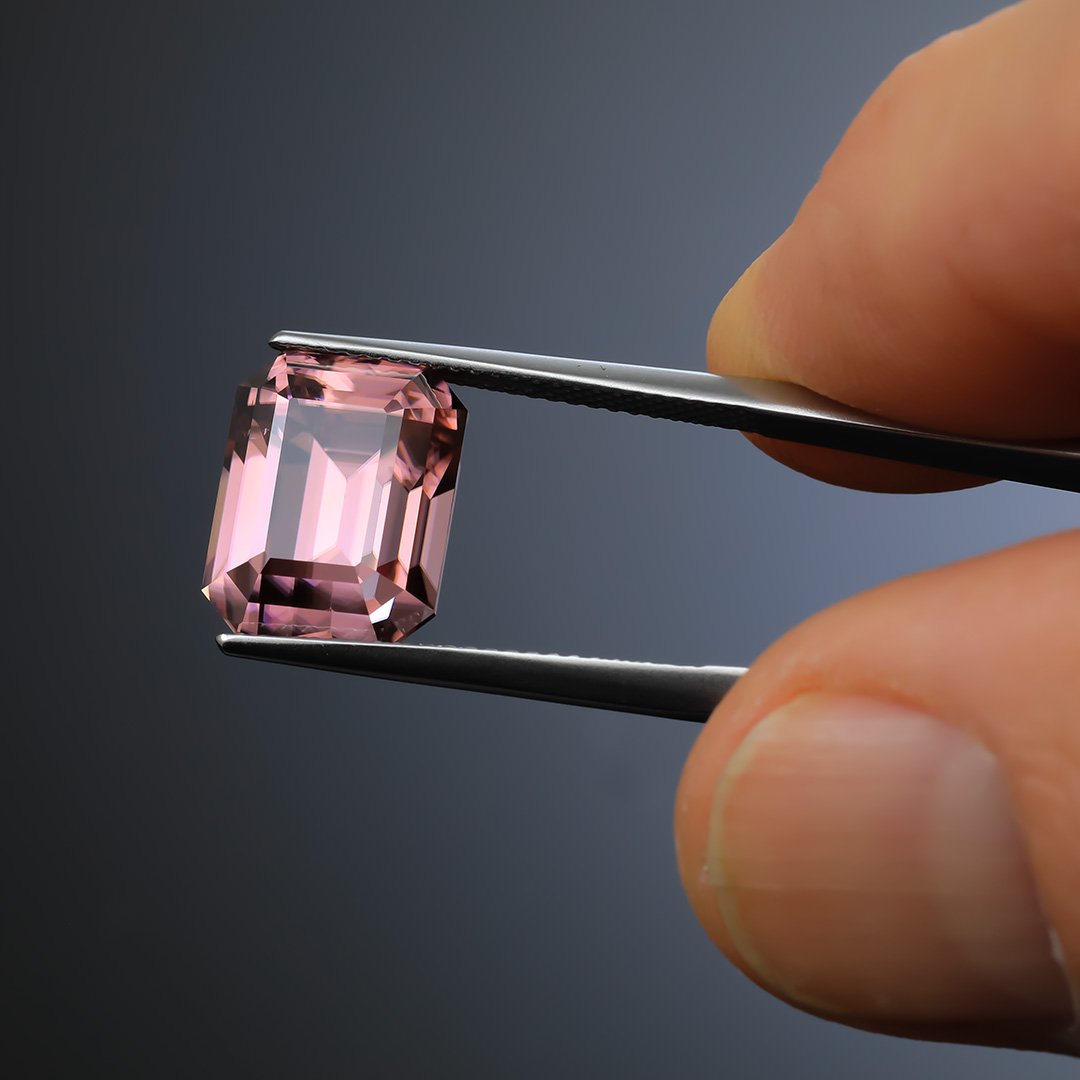 Australian Mud Tank Zircon - Emerald Cut - 12.16ct