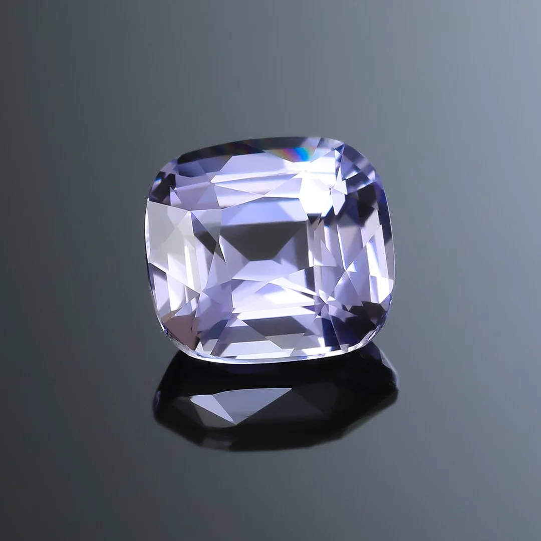 Ceylon Lilac Sapphire - Square Cushion - 2.10ct