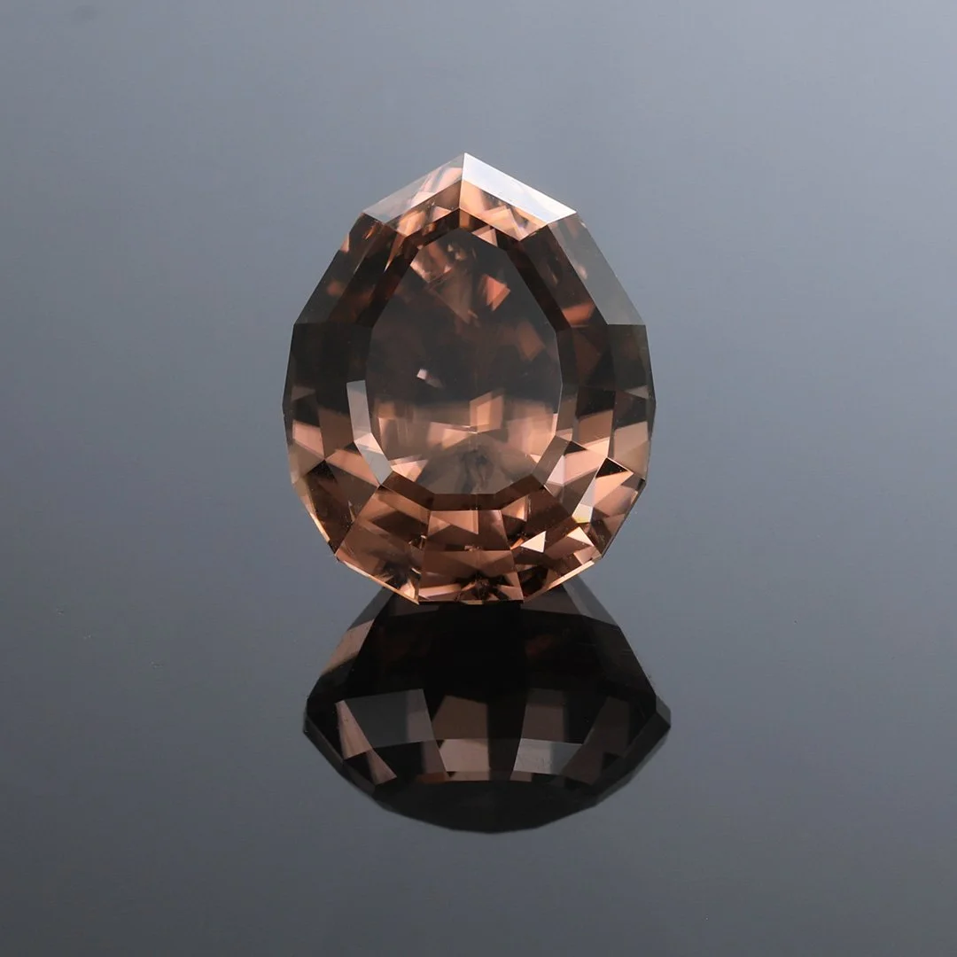 Australian Mud Tank Zircon - Oval Pear - 12.66ct
