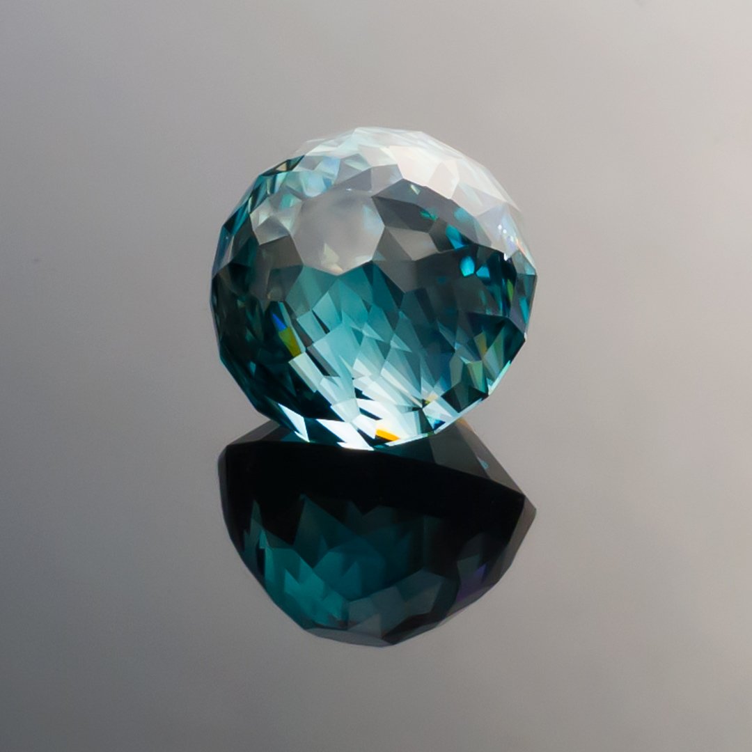 Bespoke Gems - Blue Zircon - Kalli - 8.7ct by Doug Menadue