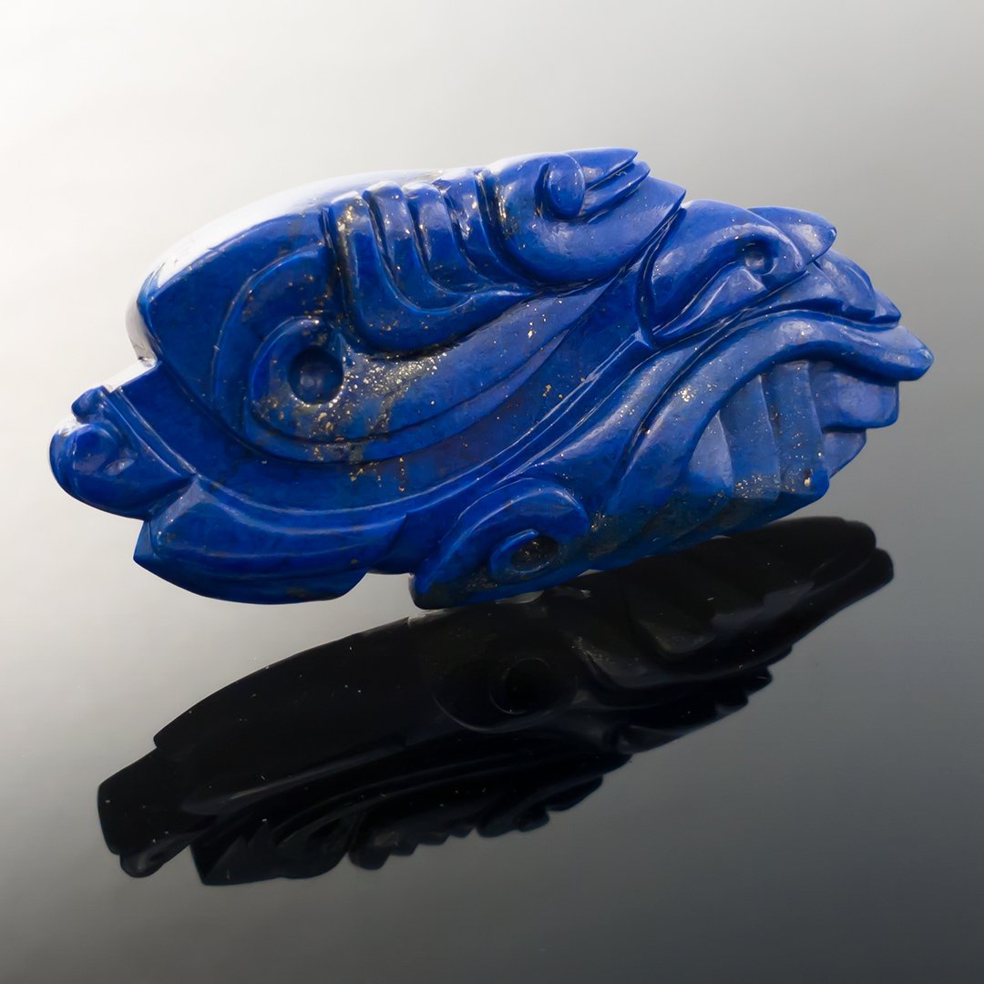 Bespoke Gems - Lapis Lazuli - Kirin - 145.9ct by Doug Menadue