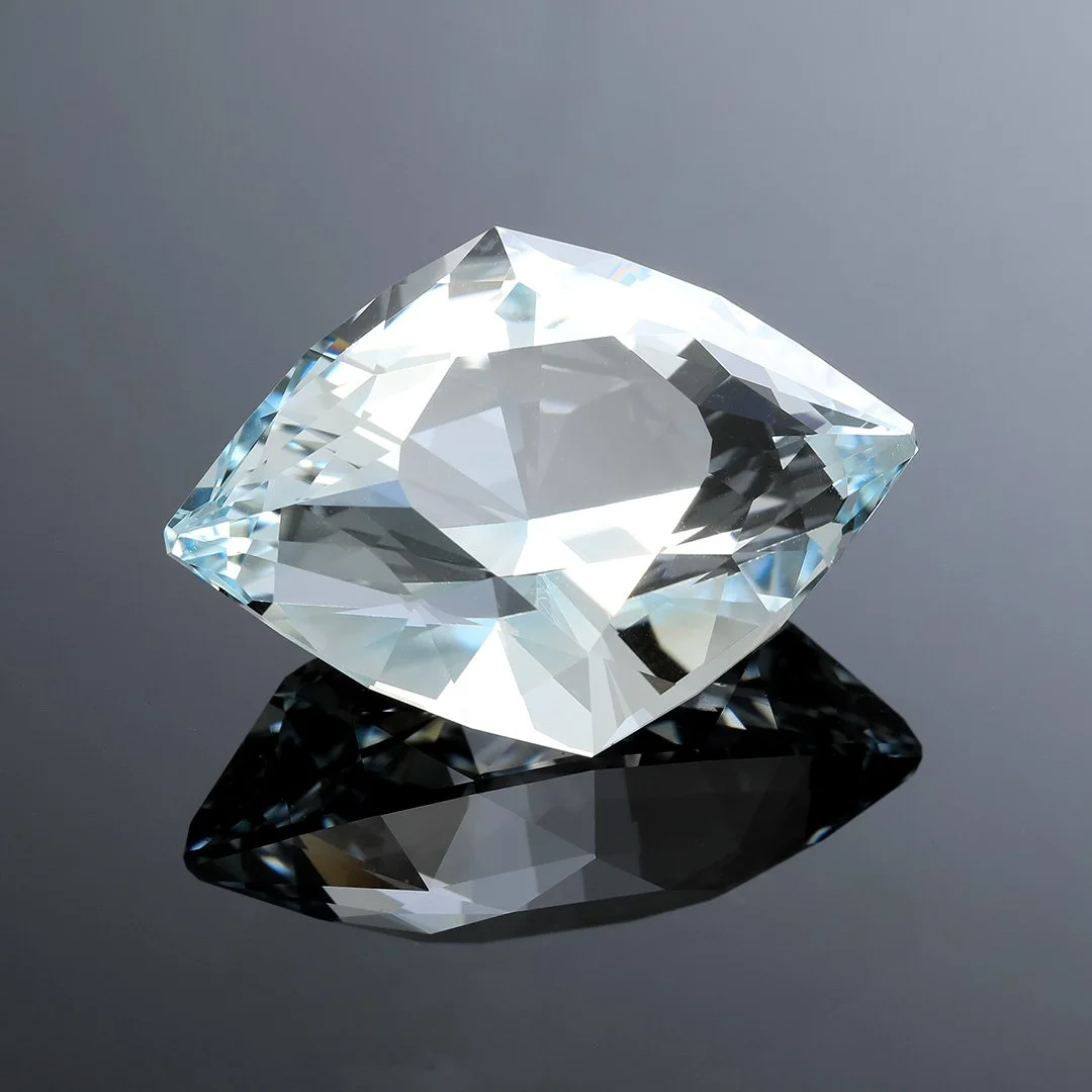 Australian O'Briens Creek Natural Blue Topaz - Topaz Diamond Alpha - 57.35ct