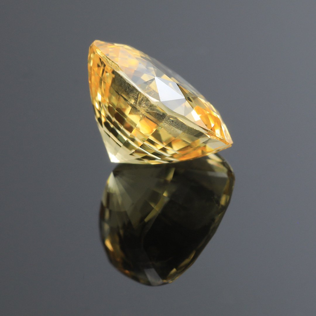 Sri Lankan Yellow Sapphire - Square Cushion Cut - 3.54ct