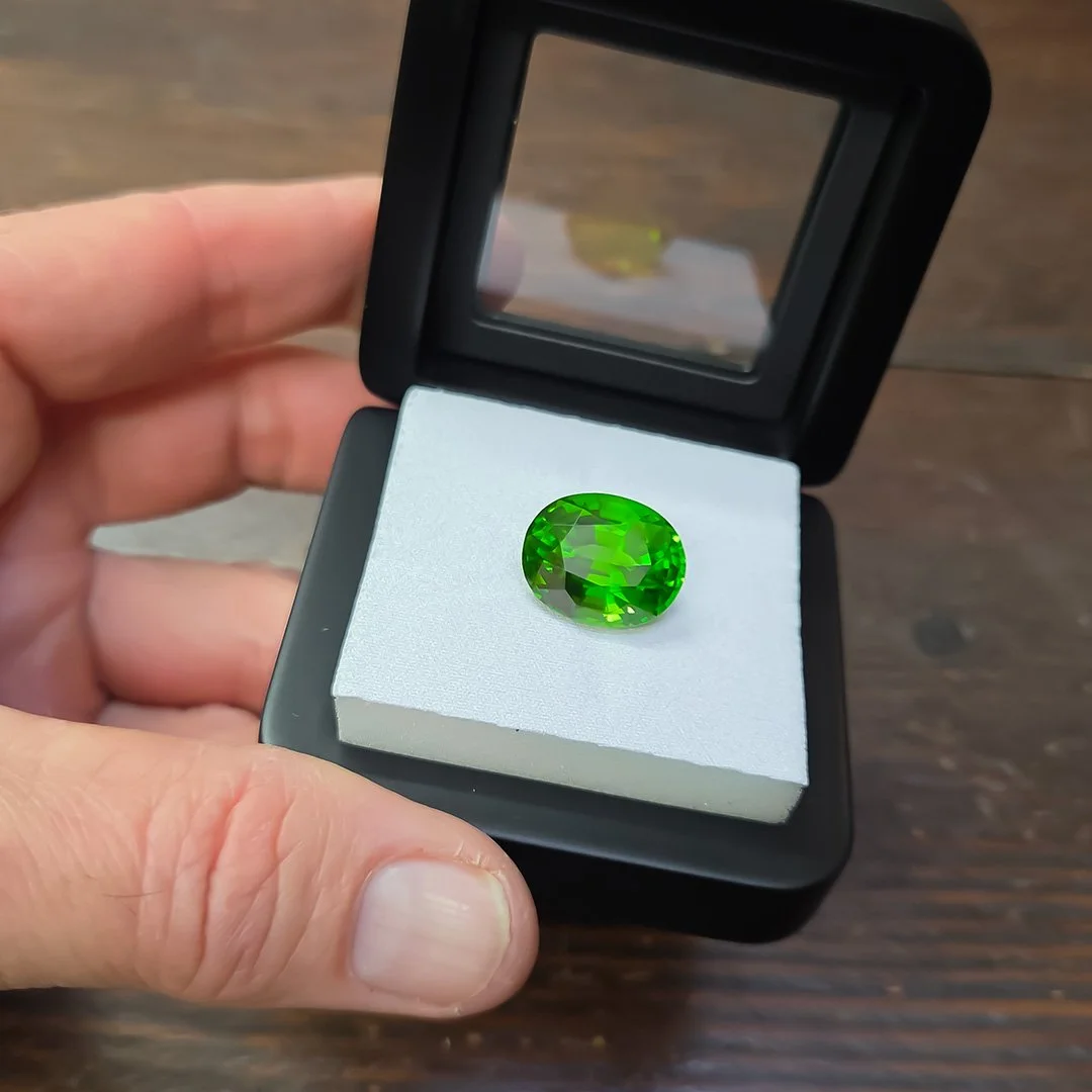 Burmese Peridot - Oval - 20.69ct