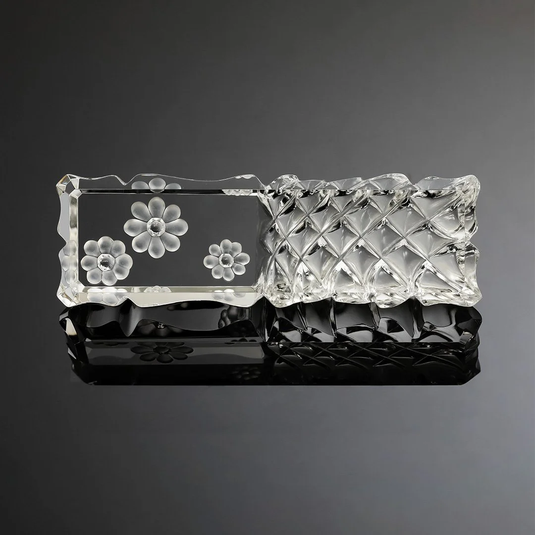Rock Crystal - Chrysanthemum Dragon - 117.45ct