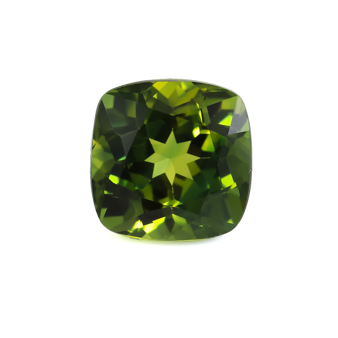 Bespoke Gems - Australian Green Sapphire - Square Cushion - 2.3ct