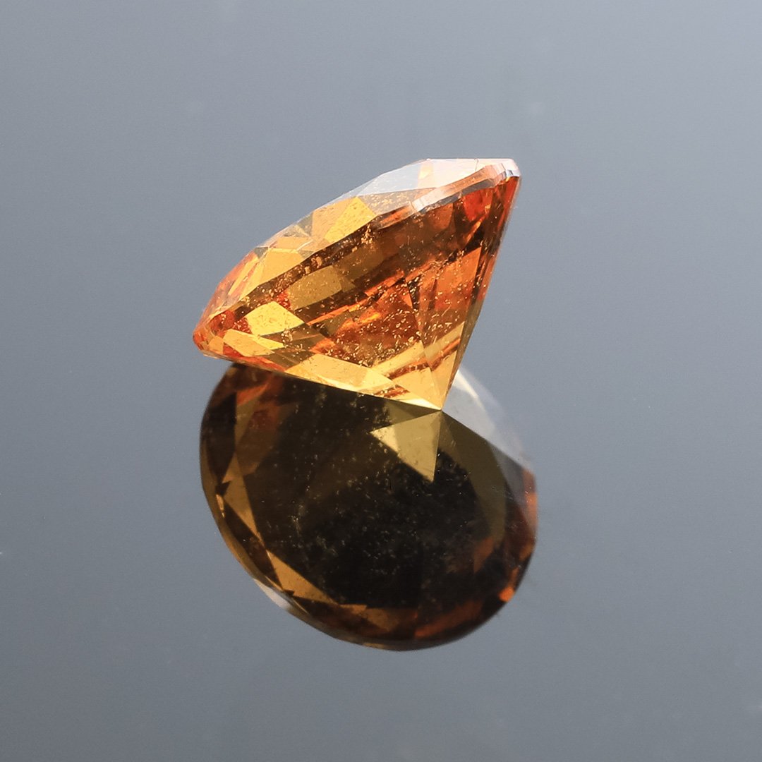 Fanta Orange Spessartite Garnet - Round Brilliant- 2.24ct