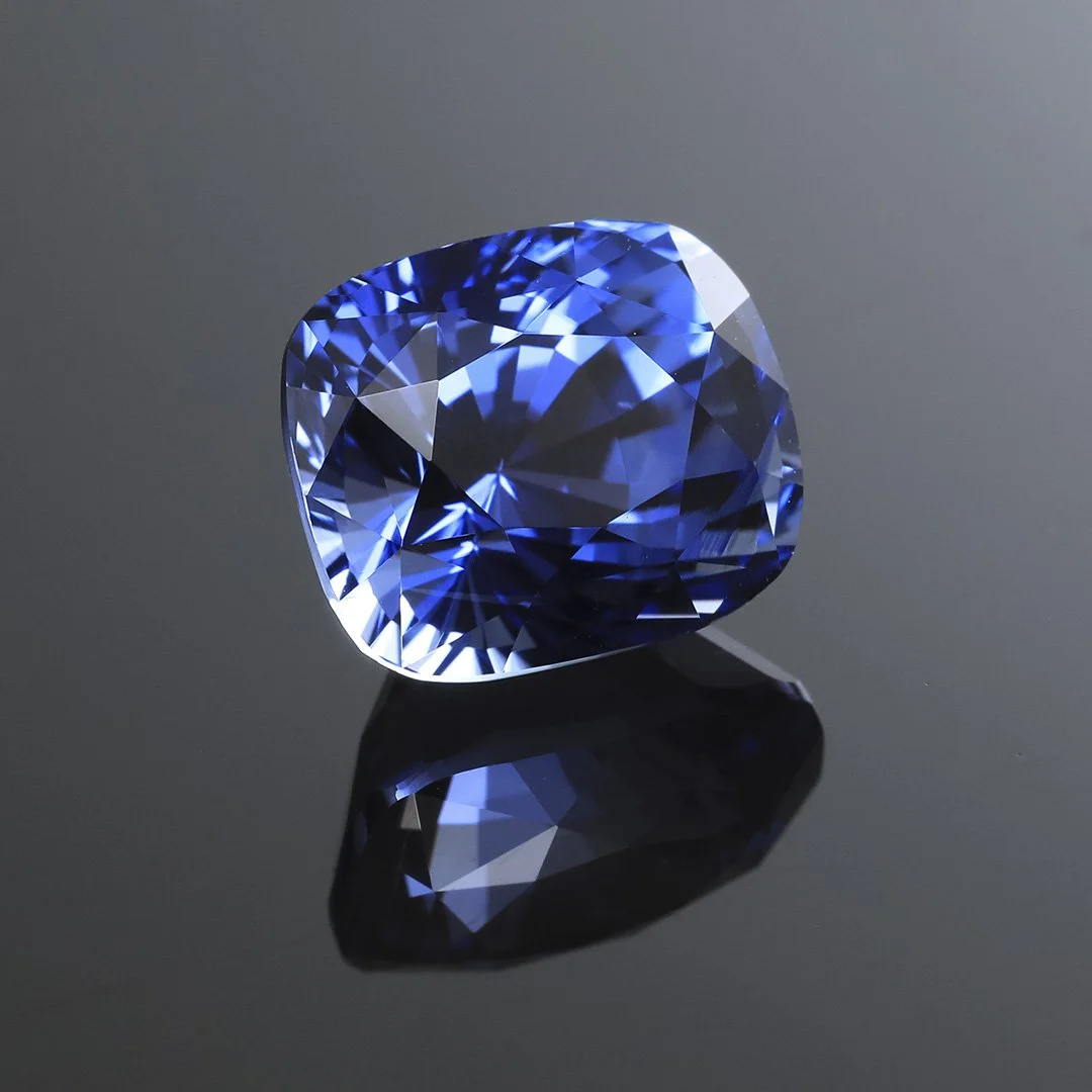 Ceylon Blue Sapphire - Rectangle Cushion - 6.34ct