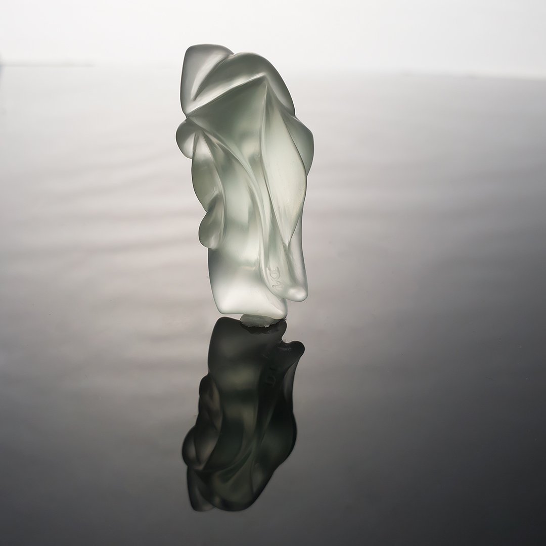Gem Carving - Prasiolite - Twist - 57.41ct by Doug Menadue