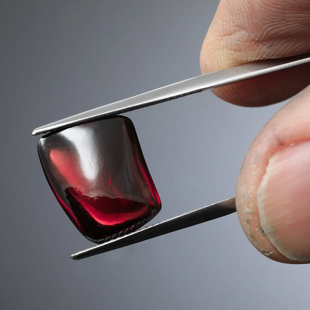 Tanzanian Malaya Garnet - Skin Polish - 9.05ct