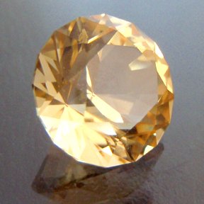 Bespoke Gems - Citrine - Round Brilliant - 4.41ct by Doug Menadue