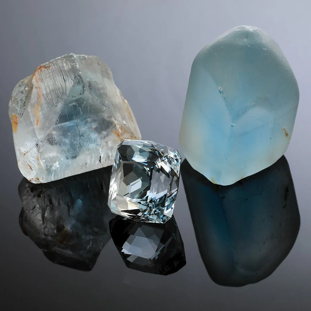 Australian O'Briens Creek Natural Blue Topaz - Regulus Maximus - 45.63ct