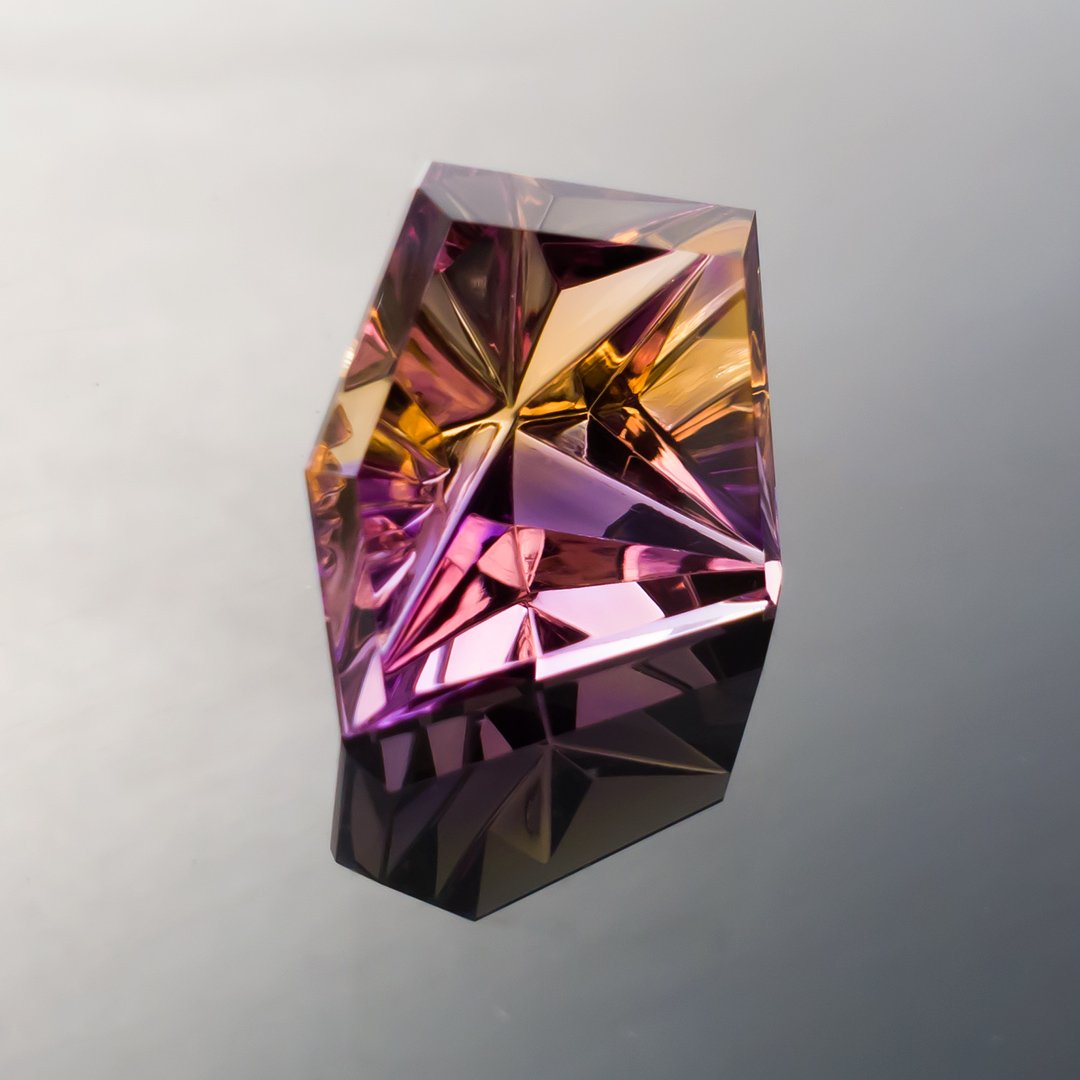 Bespoke Gems - Ametrine - Innerscape Spark - 28.86ct by Doug Menadue