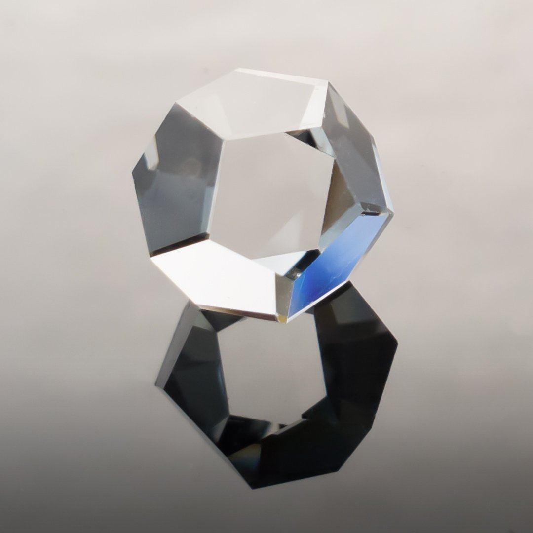 Topaz - Dodecahedron - 8.94ct by Doug Menadue