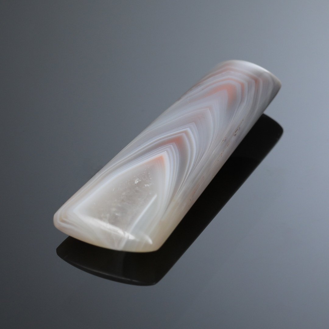 Agate - Tapered Double Sided Cabochon - 34.27ct