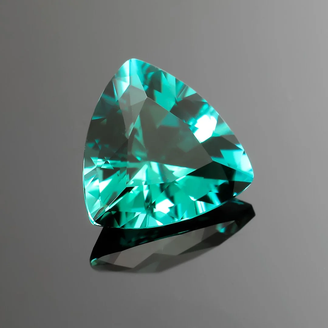 Namibian Lagoon Tourmaline - Trillion - 3.10ct