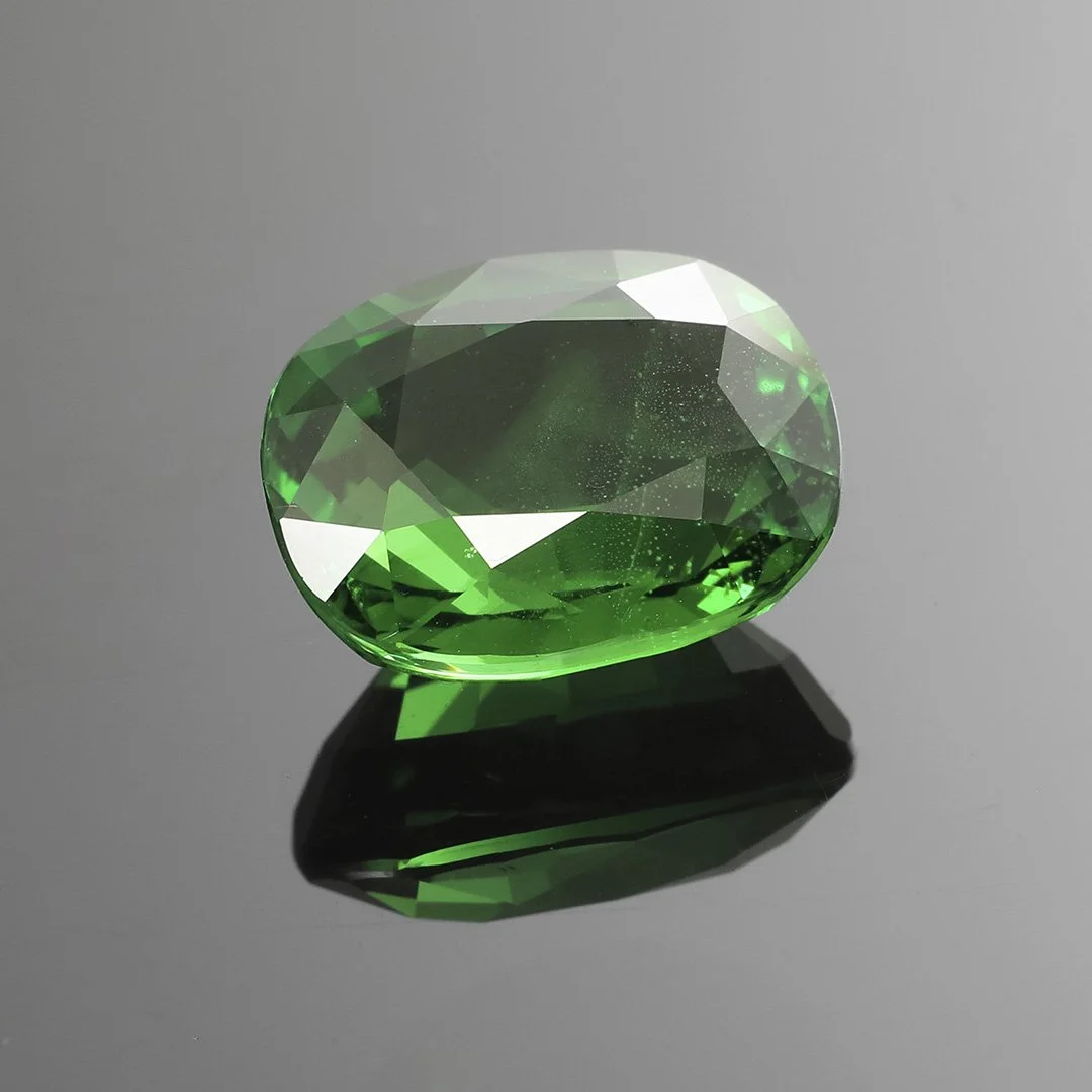 Tanzanian Tsavorite Garnet - Rectangle Cushion - 5.79ct