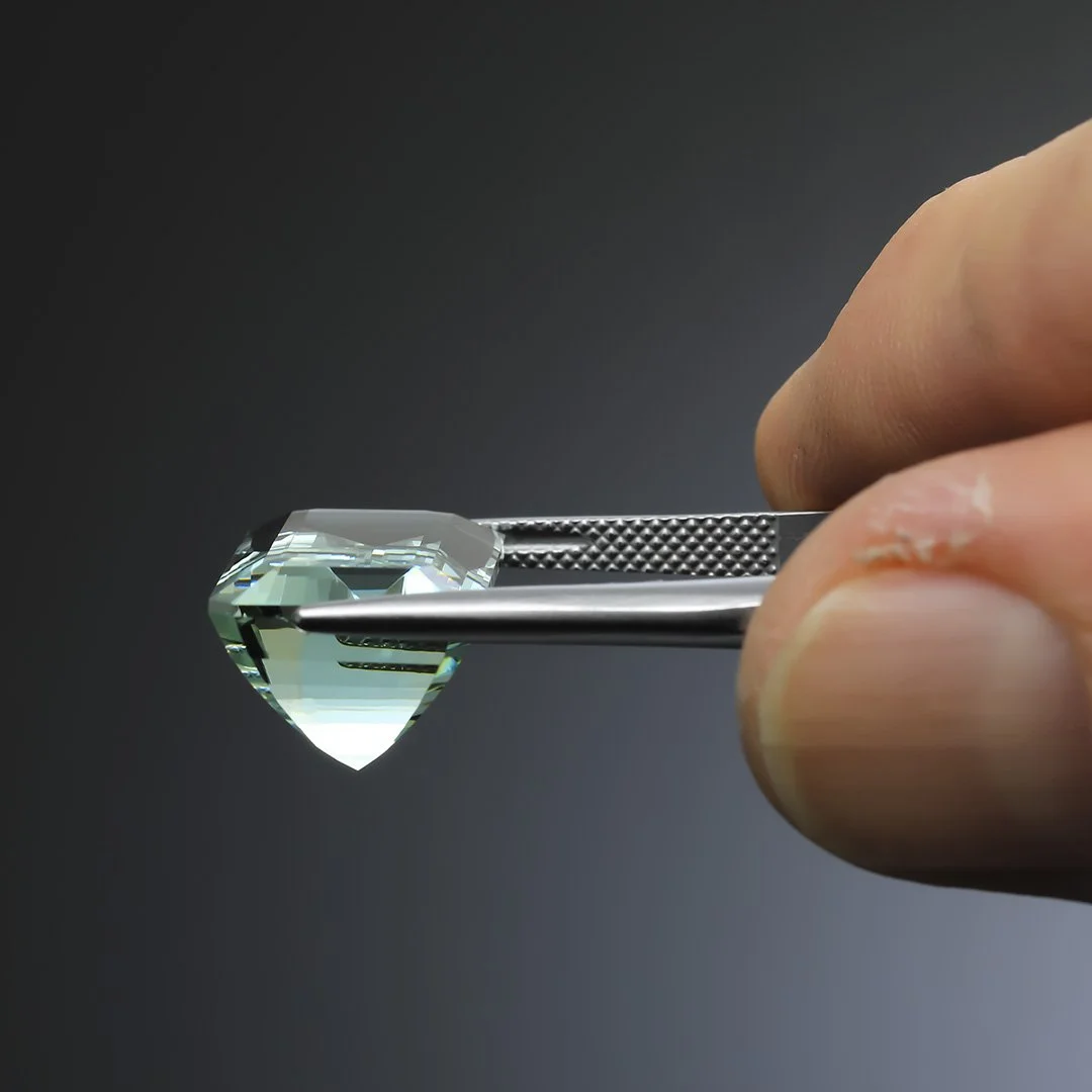 Indian Seafoam Green Beryl - Emerald Cut - 18.95ct