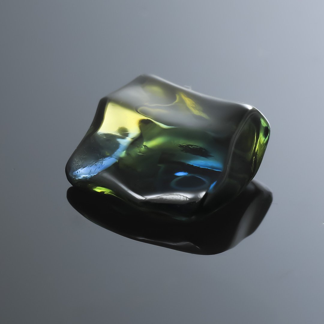 Australian Parti Sapphire - Skin Polish - 4.93ct