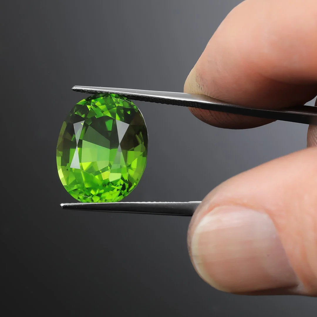 Burmese Peridot - Oval - 20.69ct