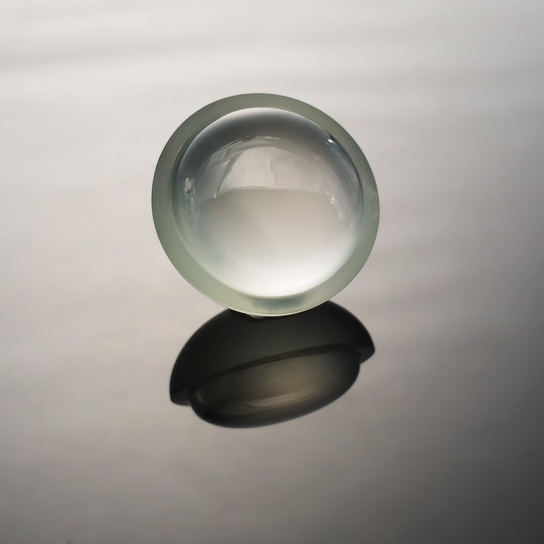 Bespoke Gems - Prasiolite - Moon Gem - 27.2ct by Doug Menadue