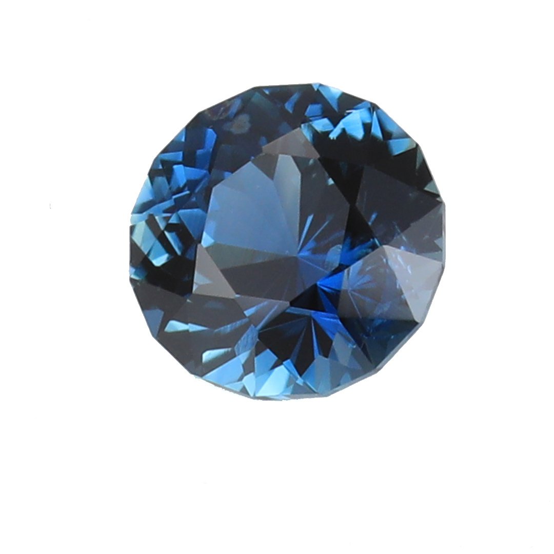 Bespoke Gems - Australian Blue Sapphire - Round Brilliant - 1.04ct