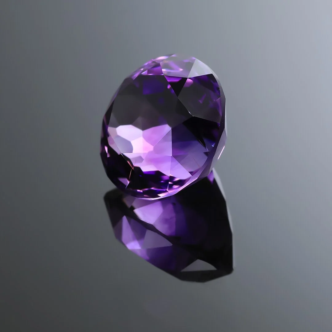 Australian Binbee Amethyst - Supernova Round - 6.57ct