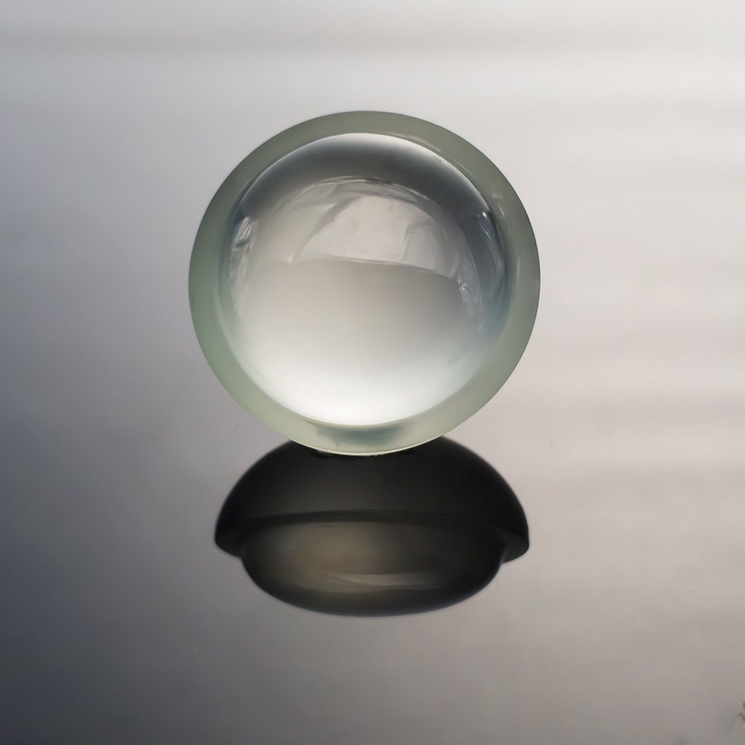 Bespoke Gems - Prasiolite - Moon Gem - 27.2ct by Doug Menadue