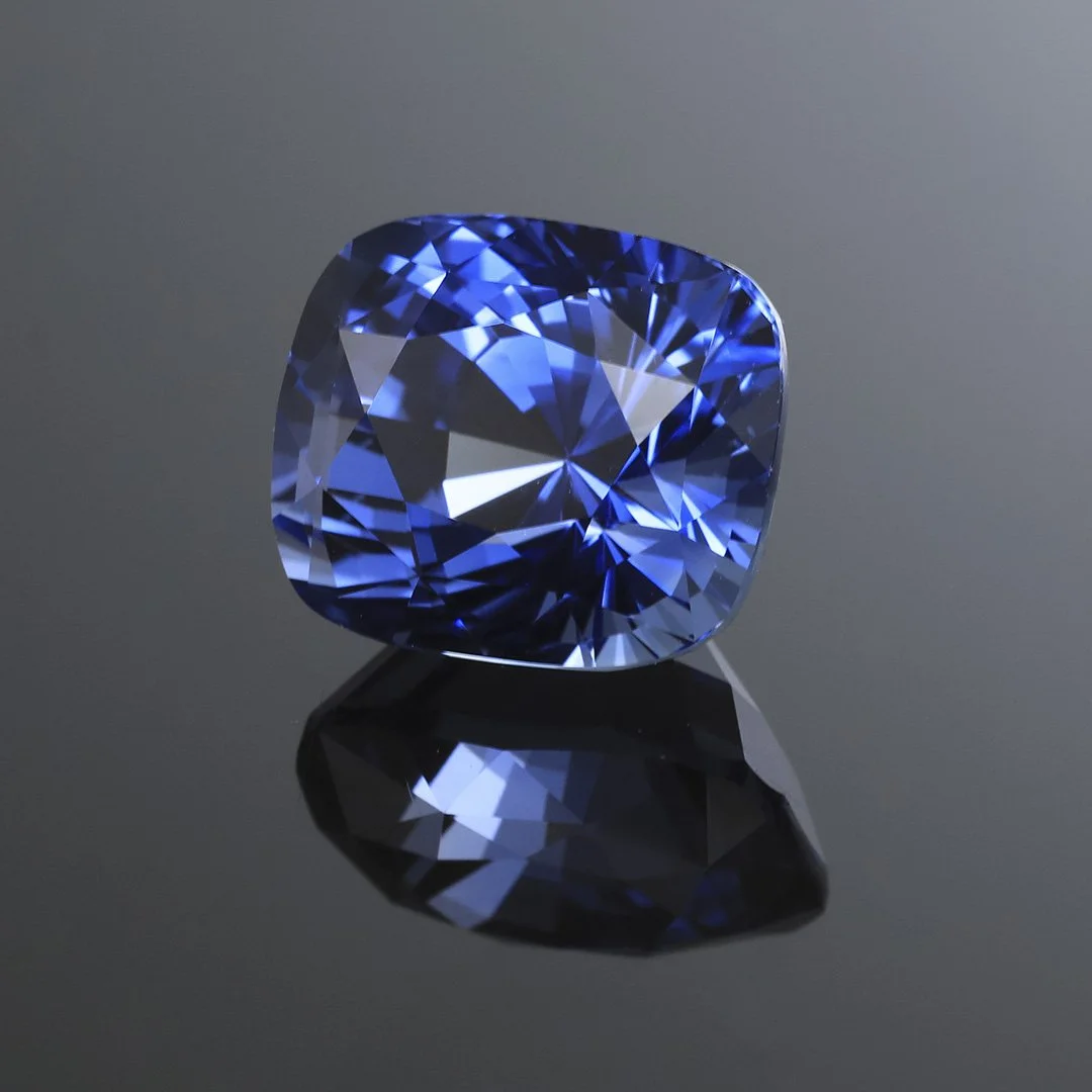 Ceylon Blue Sapphire - Rectangle Cushion - 6.34ct