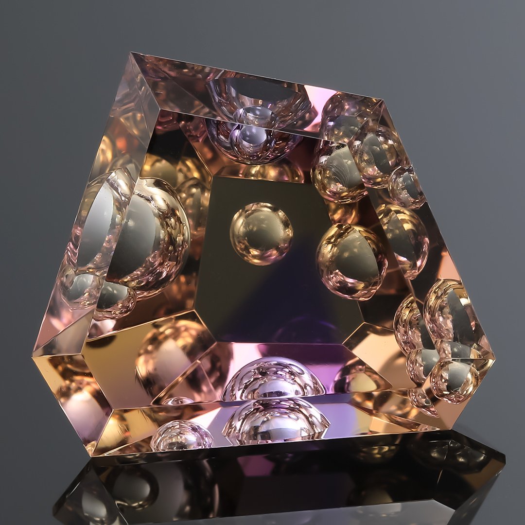 Ametrine - Innerscape Bubbles - 26.36ct
