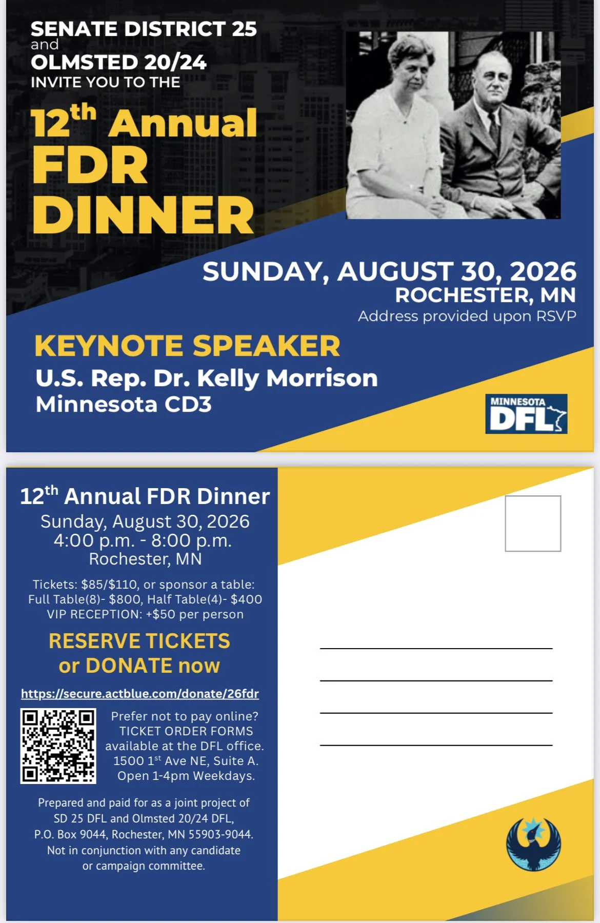 12th Annual FDR Dinner