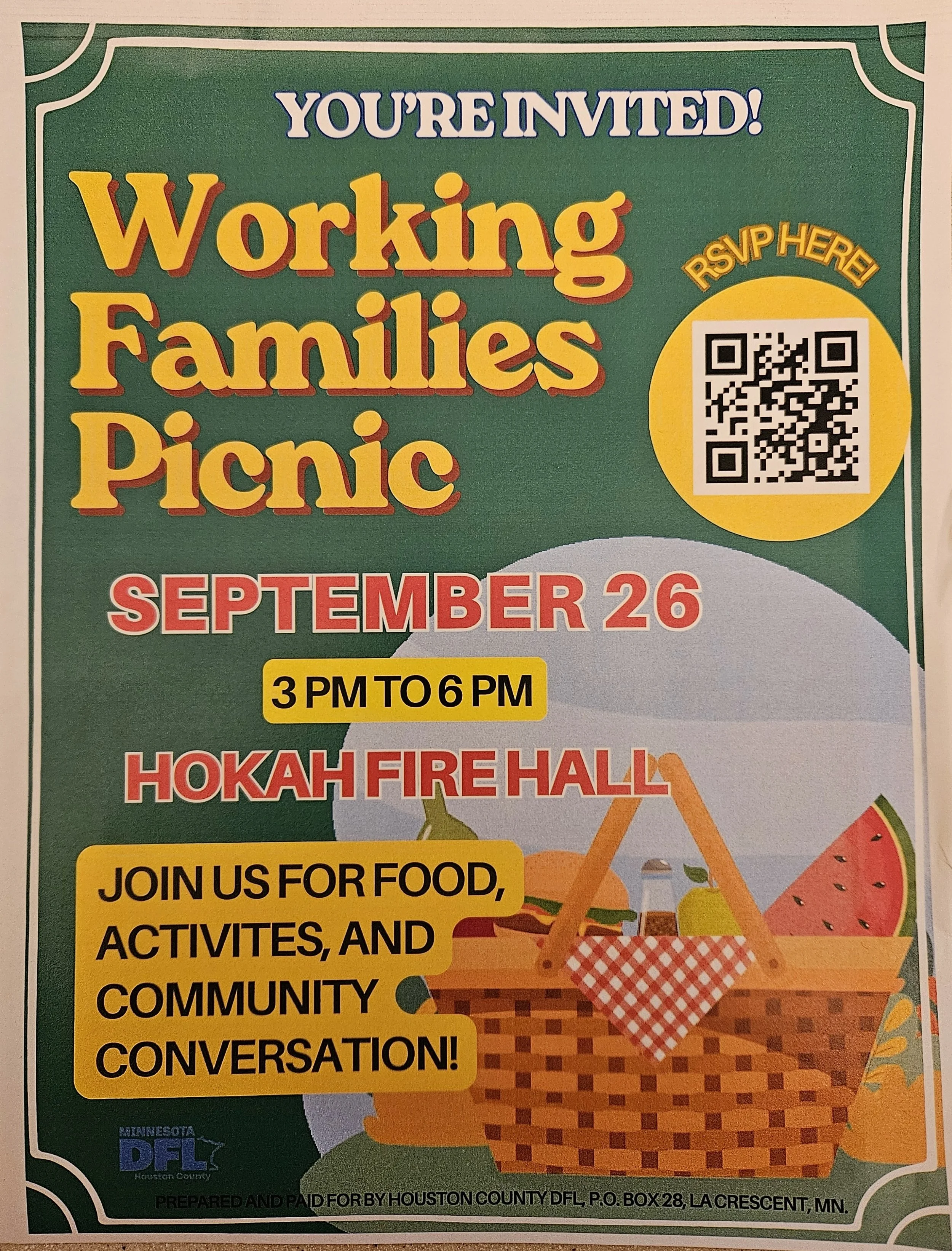 Hokah Working Families Picnic