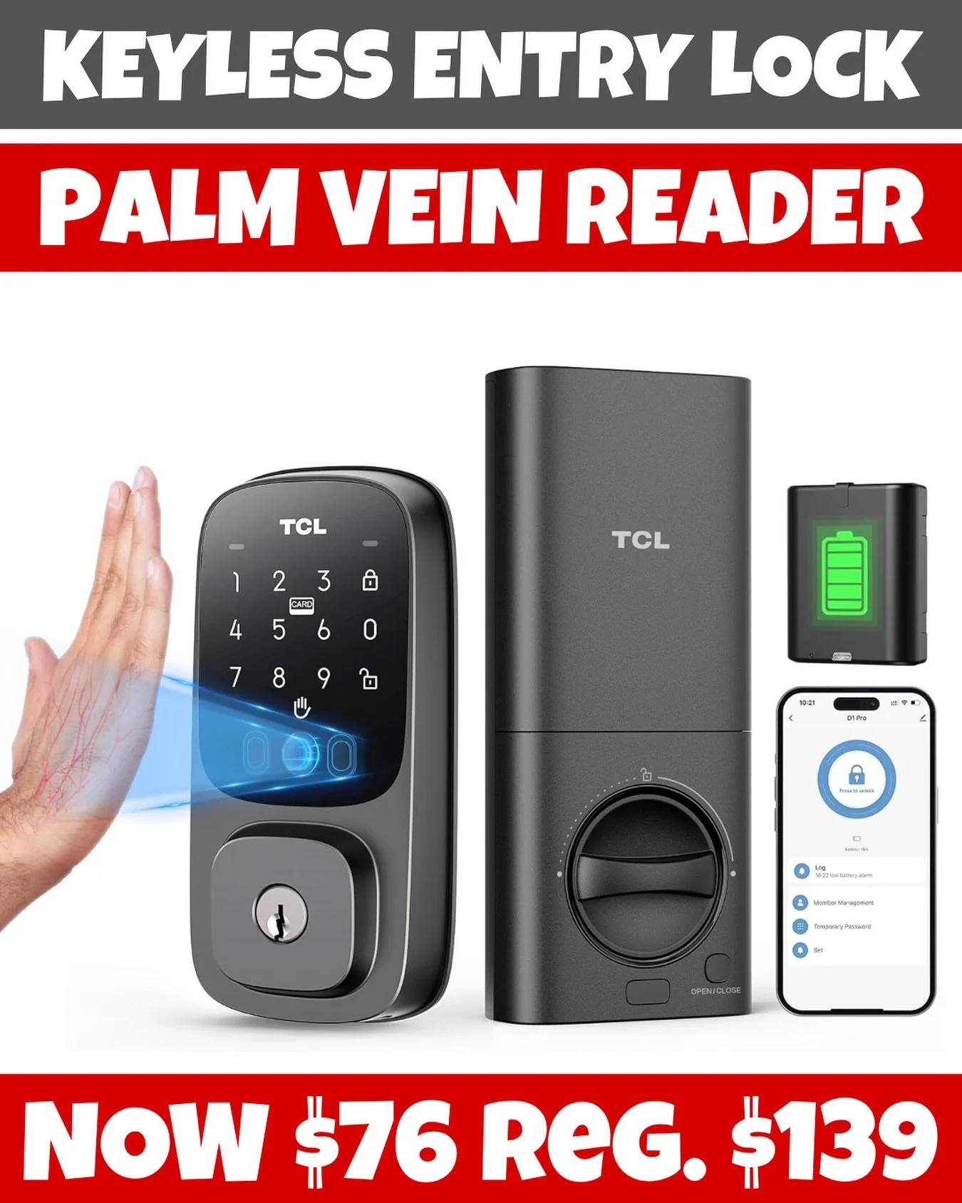 Comment “lock” to get the deal sent to your DMs or go to the link in @savewithfelix bio 🚀