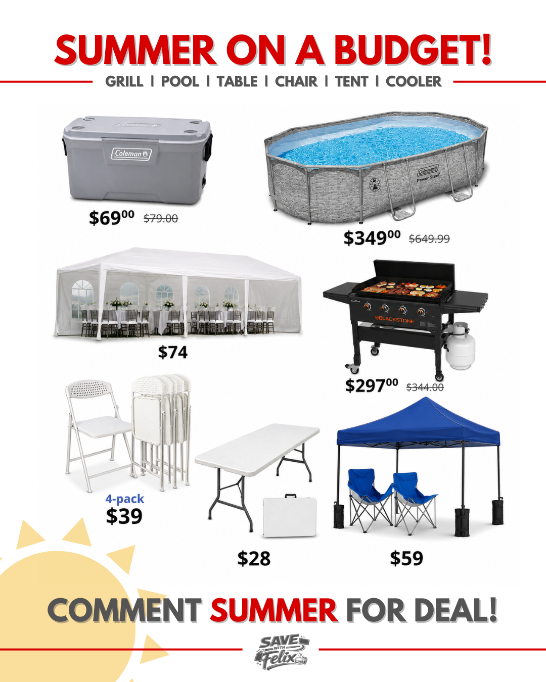 Summer on a Budget ☀️